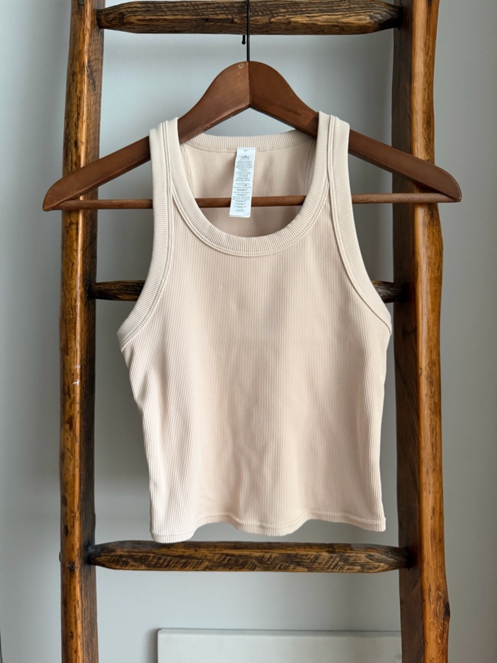 ALO Goddess Tank, in Macadamia, Size S (NWOT)